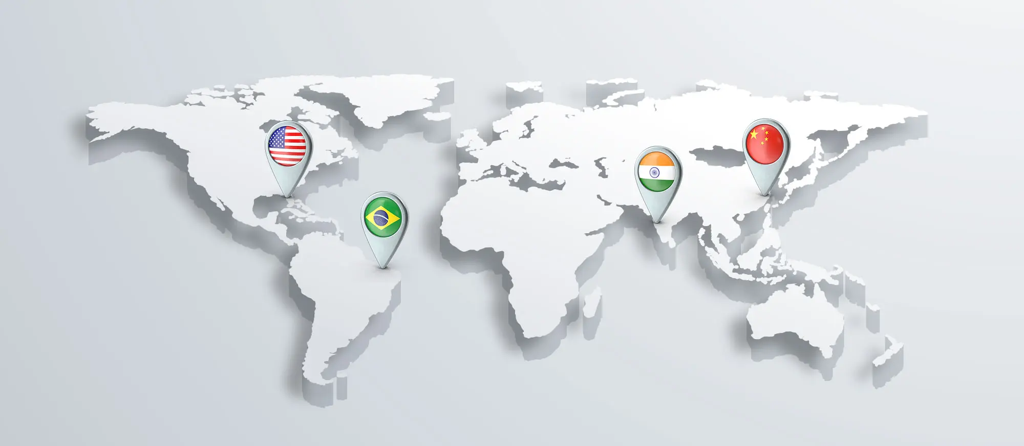 Global locations map